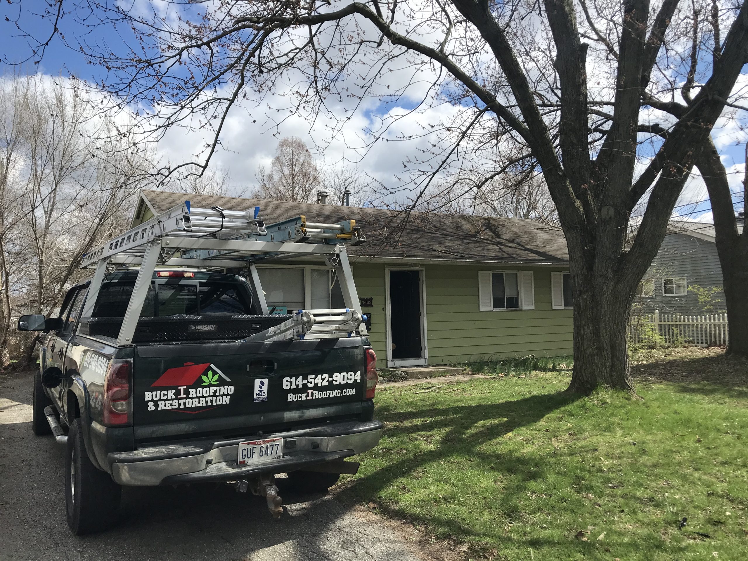 roof replacement in Columbus